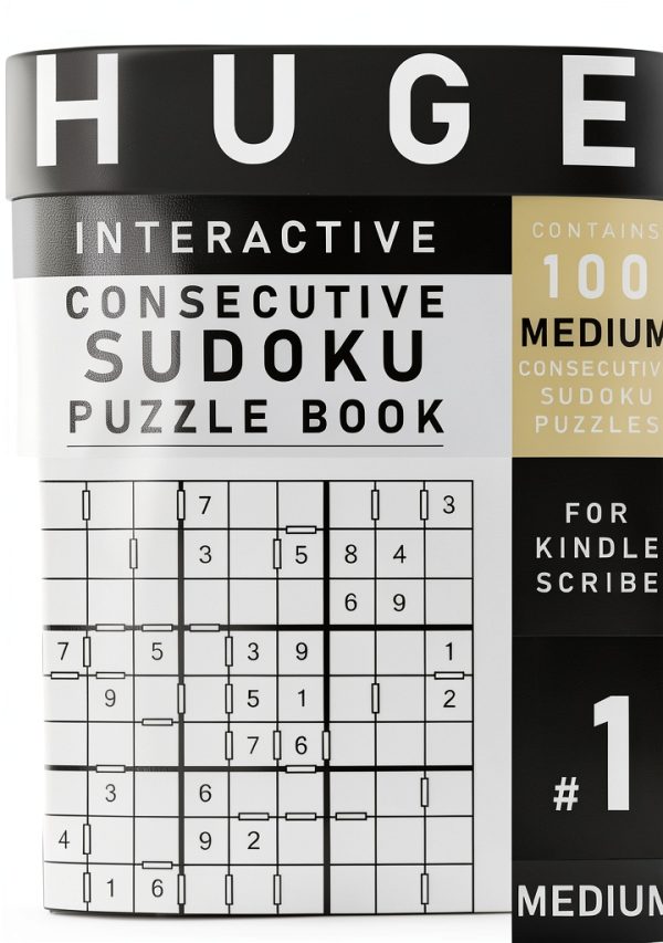 Sudoku for Kindle Scribe: 208 Pages, Unlimited Device Usage, English-0
