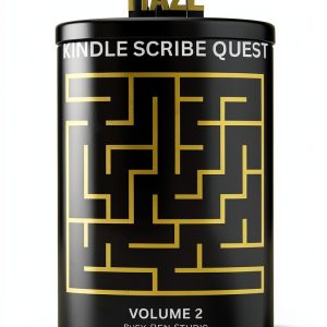 Kindle Scribe Maze Series Logic Puzzle Book 52‑Page Print Replica-0
