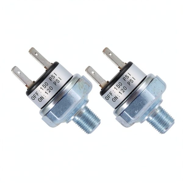 Air Pressure Switch FanWayer 1/8"-27 NPT 120-150 PSI DC/AC 24V 12V-1