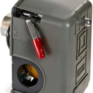 Square D Pumptrol Pressure switch for compressed air compressor 9013FHG12J52M1X 95-125 psi With Unloader & On/Off Lever (Paks)-0