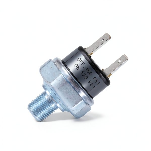 Air Pressure Switch FanWayer 1/8"-27 NPT 120-150 PSI DC/AC 24V 12V-4