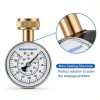 Water Pressure Gauge MEASUREMAN 200 PSI 2-1/2" 3/4" Hose Thread Black-1